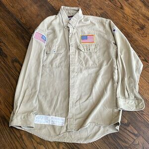 Men’s FR button down